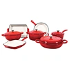 11PCS Enameled Cast Iron Cookware Set